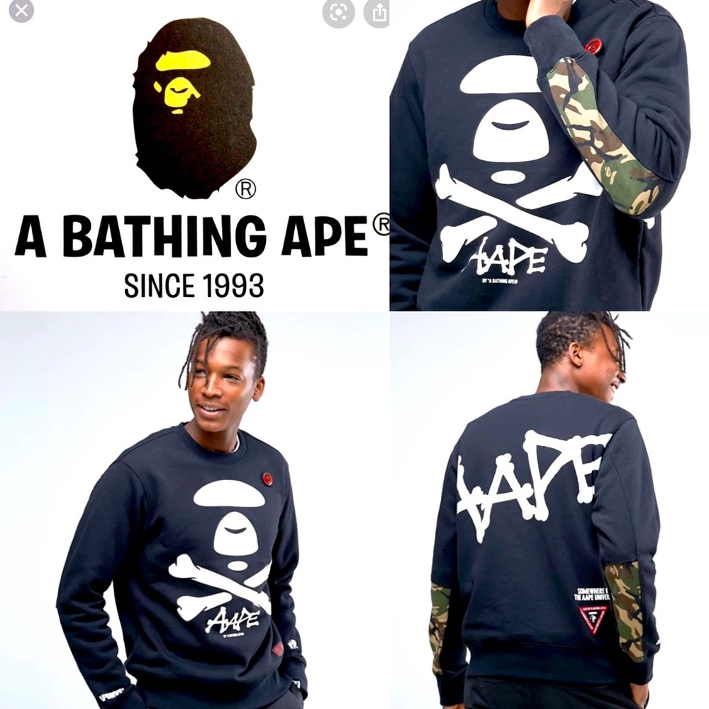 Bape Logo sweatshirt - Picture 1 of 10